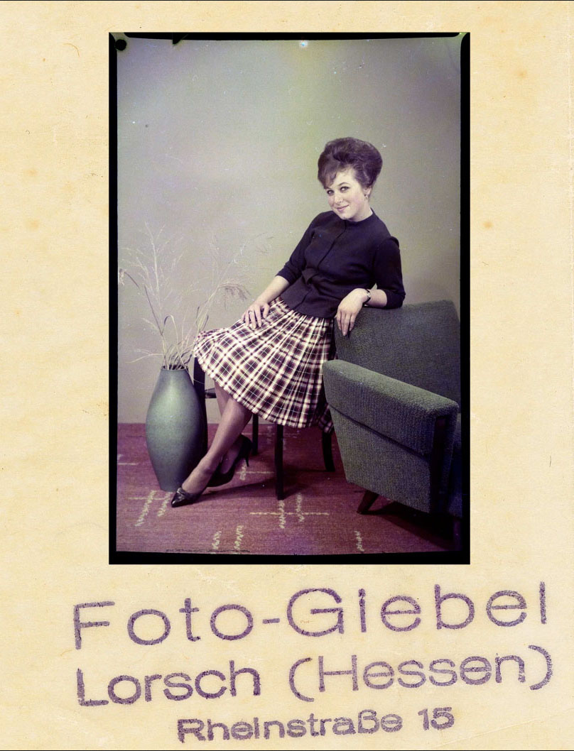 Historisches Porträt aus dem Fotoatelier Walter Giebel