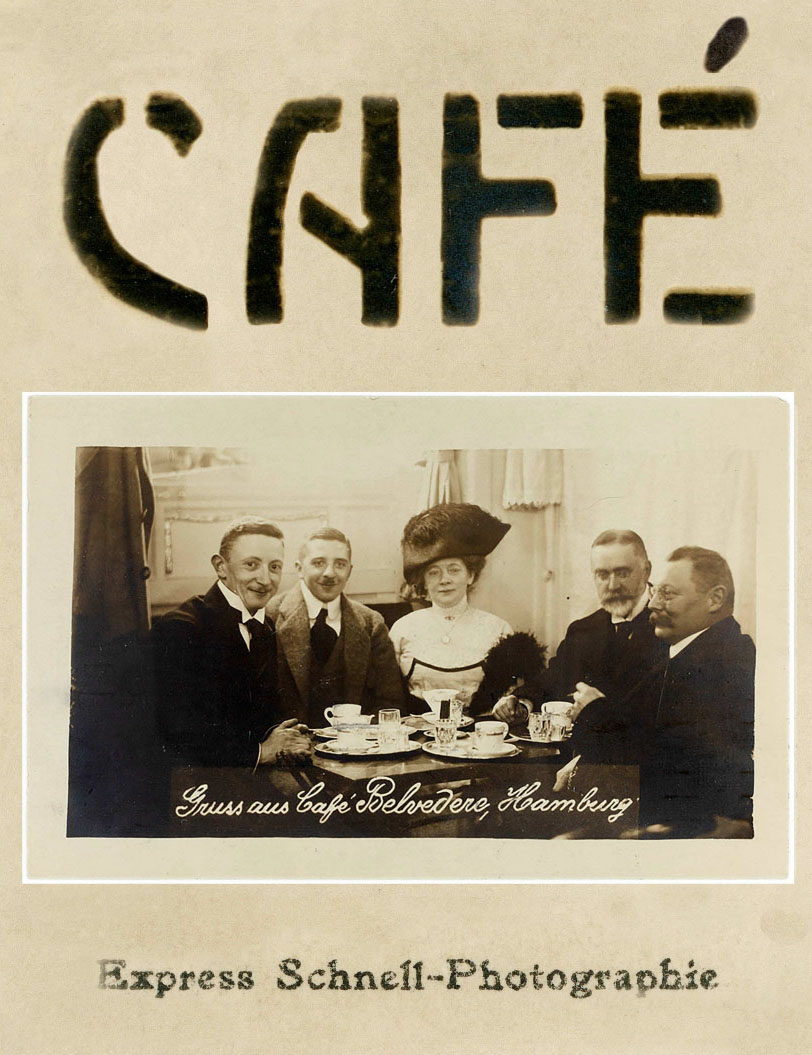 Schnellfotografie im Kaffeehaus